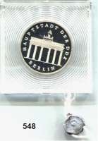 Deutsche Demokratische Republik,  5 Mark 1987.  Brandenburger Tor.
