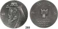 M E D A I L L E N,Numismatik  Feinsilbermedaille 2000 (Silvia Klöde-Hoffmann).  XXVII. FIDEM Kongreß in Weimar.  