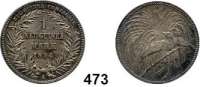Besetzte Gebiete  -  Kolonien  -  Danzig,Deutsch - Neuguinea  1 Mark 1894 A.  Jaeger 705.