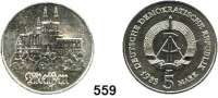 Deutsche Demokratische Republik,  5 Mark 1983.  Meißen.