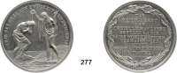 M E D A I L L E N,Religion; Liebe und Ehe  Silbermedaille o.J. (C. I. Krüger jun.).  Taufmedaille.  46 mm.  27,5 g.