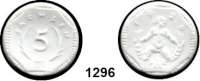 P O R Z E L L A N M Ü N Z E N,S A C H S E N  5 Mark 1920 weiß..  Gipsform.  Menzel 22281.29.