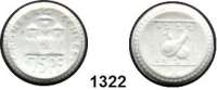 P O R Z E L L A N M Ü N Z E N,S T Ä D T E M Ü N Z E N Grünberg 75 Pfennig 1922 weiß.  Gipsform.  Menzel 9888.5.