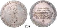Deutsche Münzen und Medaillen,Braunschweig - Calenberg (Hannover) Wilhelm IV. 1830 - 1837 2/3 Ausbeutetaler 1833 A.  Ausbeute der Grube Bergwerks-Wohlfahrt bei Clausthal.  Kahnt 217.  AKS 85. Jg. 35.  Welter 3050