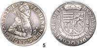 Römisch Deutsches Reich,Haus Habsburg Erzherzog Ferdinand II. 1564 - 1595 Taler o.J., Hall.  28,27 g.  Voglh. 87.   Dav. 8099 A.  Moser-Tursky 270.