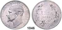 AUSLÄNDISCHE MÜNZEN,Bulgarien Ferdinand I. 1887 - 1918 5 Leva 1894 KB.  Kahnt 18.  KM 18.