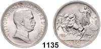 AUSLÄNDISCHE MÜNZEN,Italien Viktor Emanuel III. 1900 - 1946 2 Lire 1914 R.  Schön 57.  KM 55.