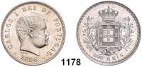 AUSLÄNDISCHE MÜNZEN,Portugal Karl I. 1889 - 1908 500 Reis 1896.  Kahnt 114.  KM 535.