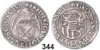 Deutsche Münzen und Medaillen,Sachsen Friedrich III., Johann und Georg 1507 - 1525 Schreckenberger o.J., Mzz. Stern, Annaberg.  4,61 g.  Keilitz 52.   Schulten 3003.