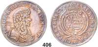 Deutsche Münzen und Medaillen,Sachsen Johann Georg II. 1656 - 1680 2/3 Taler 1677 C-R, Dresden.  15,5 g.  Umschrift ohne 