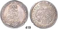 Deutsche Münzen und Medaillen,Sachsen Johann Georg IV. 1691 - 1694 2/3 Taler 1694 I-K, Dresden.  17,37 g.  Clauß/Kahnt 663.  Mb. 1326.  Kohl 319.  Dav. 813.