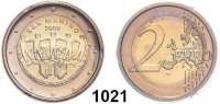 AUSLÄNDISCHE MÜNZEN,E U R O  -  P R Ä G U N G E N San Marino 2 Euro 2008.  Interkultureller Dialog.  Schön 487.  KM 487.