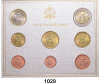 AUSLÄNDISCHE MÜNZEN,E U R O  -  P R Ä G U N G E N Vatikan Kurssatz 2005 