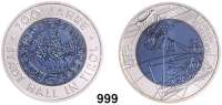 AUSLÄNDISCHE MÜNZEN,E U R O  -  P R Ä G U N G E N Österreich 25 Euro 2003 (Bi-Metall Silber/Niob).  700 Jahre Stadt Hall in Tirol.  Schön 296.  KM 3101. Im Originaletui mit Zertifikat.