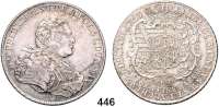 Deutsche Münzen und Medaillen,Sachsen Friedrich Christian 1763 Konventionstaler 1763 IFôF, Leipzig.  28 g.  Kahnt 1005.  Mb. 1892.  Dav. 2677 B.