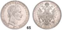 Österreich - Ungarn,Habsburg - Lothringen Franz Josef I. 1848 - 1916 Vereinstaler 1858 A, Wien.  Frühwald 1396.  Herinek 443.  Kahnt 352.  Jl. 312.  Dav. 21.
