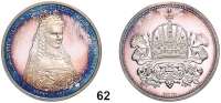Österreich - Ungarn,Habsburg - Lothringen Franz Josef I. 1848 - 1916 Feinsilbermedaille 1987.  Auf Kaiserin Elisabeth 