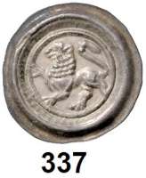 Deutsche Münzen und Medaillen,Sachsen Heinrich der Löwe 1142 - 1180 (+1195) Brakteat.  0,49 g.  Springender Löwe links, mit allen Tatzen den Ring berührend.  Berger 629 var.