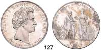 Deutsche Münzen und Medaillen,Bayern Ludwig I. 1825 - 1848 Geschichtstaler 1832.  Otto Prinz von Bayern, Griechenlands erster König.  Kahnt 87.  AKS 127.  Jg. 42.  Thun 60.  Dav. 568.