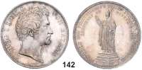 Deutsche Münzen und Medaillen,Bayern Ludwig I. 1825 - 1848 Geschichtsdoppeltaler 1847.  Standbild Julius Echter von Mespelbrunn zu Würzburg.  Kahnt 114.  AKS 110.  Jg. 78.  Thun 87.  Dav. 596.