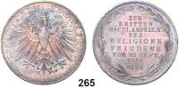 Deutsche Münzen und Medaillen,Frankfurt am Main Freie Stadt 1814 - 1866 Doppelgulden 1855.  Religionsfrieden.  Kahnt 179.  AKS 42.  Jg. 49.  Thun 138.  Dav. 647.