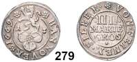 Deutsche Münzen und Medaillen,Hannover, Stadt Leopold I. 1657 - 1705 4 Mariengroschen 1669 A-S.  2,3 g.  Buck 276 III b/k.