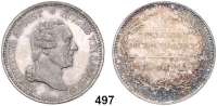 Deutsche Münzen und Medaillen,Sachsen Friedrich August I. (1763) 1806 - 1827 Ausbeutesterbetaler 1827 S.  Kahnt 430.  AKS 56.  Jg. 45.  Thun 306.  Dav. 864.