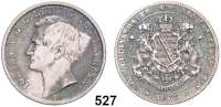 Deutsche Münzen und Medaillen,Sachsen Johann 1854 - 1873 Vereinstaler 1867 B.  Kahnt 470.  AKS 137.  Jg. 126.  Thun 348.  Dav. 895.