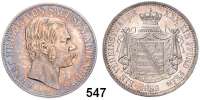 Deutsche Münzen und Medaillen,Sachsen - Altenburg Ernst 1853 - 1908 Vereinstaler 1858  F.  Kahnt 483.  AKS 61.  Jg. 113.  Thun 356.  Dav. 814.