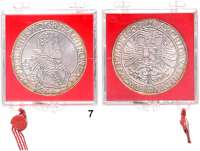 Römisch Deutsches Reich,Haus Habsburg Rudolf II. 1576 - 1612 Nachprägung der Münzstätte Kremnitz (1973) eines Talers von 1604.  In Original-Klapptasche.