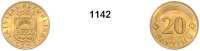 AUSLÄNDISCHE MÜNZEN,Lettland  20 Santimu 1992.  Schrötlingsverwechslung (Eisen, Messing plattiert).  Schön 16 a.  KM 22.2.