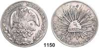 AUSLÄNDISCHE MÜNZEN,Mexiko Republik seit 1867 8 Reales 1879 Go SM.  Kahnt 100.  KM 377.8.