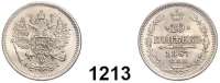 AUSLÄNDISCHE MÜNZEN,Russland Alexander II. 1855 - 1881 10 Kopeken 1867 HI.  Bitkin 235.  Kahnt 108.  Y 20a.2.