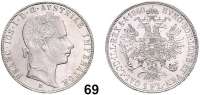 Österreich - Ungarn,Habsburg - Lothringen Franz Josef I. 1848 - 1916 Gulden 1860 B, Kremnitz.  Frühwald 1457.  Jl. 328.