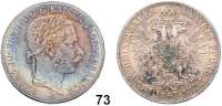 Österreich - Ungarn,Habsburg - Lothringen Franz Josef I. 1848 - 1916 Vereinstaler 1867 E, Karlsburg.  Frühwald 1431.  Kahnt 353.  Jl. 316.  Dav. 26.