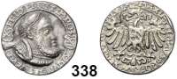 Deutsche Münzen und Medaillen,Sachsen Friedrich III., der Weise 1486 - 1525 Silbergußmedaille 1513 (unsigniert, nach H. Krug d. Ä.).  Geharnischtes Brustbild nach links mit Drahthaube. /  Adler mit Wappenschild auf der Brust zwischen der geteilten Jahreszahl.  21 mm.  5,25 g.  Slg. Mb. 415.