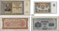 P A P I E R G E L D,AUSLÄNDISCHES  PAPIERGELD Bulgarien 182 Scheine (44 verschiedene). In einem Album.  Von 500 Leva 1942 bis 10 Leva 2020.  Aus Pick60 a/-;-.  Zu erwähnen Pick 60 a, 61 a, 68 a, 78.
