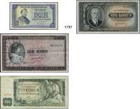 P A P I E R G E L D,AUSLÄNDISCHES  PAPIERGELD Tschechoslowakei 164 Scheine (37 verschiedene).  In einem Album.  Pick 6 a(2), 9 a, 20 a(2), 21 a, 45 a, 46 s, 60 a, 61 a, 63 s, 65 a, 68 a, 69 a, 78 b, 81(3), 82(4), 83 b, 88 a(3), 88 b(10), 89 a, 92 b, 90 c(3), 90 d(2), 91 c(2), 91 e(2), 91 f(2), 91 h, 91 i(3), 93 a, 92(18), 94(37), 95(26), 96(6), 97. Tschechische Republik,  Pick 1 i, 1l(3), 10(9), 11(9).