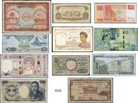 P A P I E R G E L D,AUSLÄNDISCHES  PAPIERGELD L O T S      L O T S      L O T S ASIEN.  LOT. von 324 Scheinen.  BAHRAIN(1), BANGLADESCH(2), BHUTAN(36), BRUNEI(1), FRANZÖSISCH-INDOCHINA(2), HONGKONG(18), INDIEN(53), IRAN(9), ISRAEL(8), JAPAN(3), KAZACHSTAN(14), KATAR(4), KIRGISTAN(17), LAOS(8), LIBANON(10), MACAO(3), MALAYA(15), MALAYSIA(16), MALEDIVEN(2), OMAN(11), PAKISTAN(13), PHILLIPPINEN(10), SINGAPUR(21), SÜDKOREA(8), SÜDVIETNAM(12), TURKMENISTAN(6), VEREINIGTE ARABISCHE EMIRATE(21).