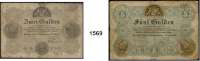 P A P I E R G E L D,Altdeutsche Staaten Bayern 2 und 5 Gulden 5.9.1866.  Grabowski/Kranz 70 und 71.  Pick/Rixen A 36 und A 37.  LOT. 2 Scheine.