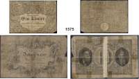 P A P I E R G E L D,Altdeutsche Staaten Hessen Kurhessische Leih- und Commerzbank.  1 Thaler 1.5.1850 und 10 Thaler 1.5.1855.   Grabowski/Kranz 166 und 167.  Pick/Rixen A 143 und A 144.  LOT. 2 Scheine.