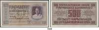 P A P I E R G E L D,Besatzungsausgaben des II. Weltkrieges Zentralnotenbank Ukraine 1942 500 Karbowanez 10. 3. 1942.  Ros. ZWK-55.