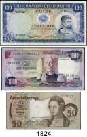 P A P I E R G E L D,AUSLÄNDISCHES  PAPIERGELD L O T S      L O T S      L O T S 9 moderne Banknoten.  Zu erwähnen :  Angola, Pick 103; Portugal,  Pick 174 a; Portugiesisch-Guinea,  Pick 45 a.  Beigegeben 14 deutsche Scheine (Kaiserreich, Inflation, Reichsbahn, Notgeld).  LOT. 23 Scheine.