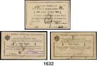 P A P I E R G E L D,D E U T S C H E      K O L O N I E N Deutsch-Ostafrika 1 Rupie 1.11.1915(4), 1.2.1916(7), 1.7.1917.  Verschiedene Serien.  Ros. DOA-17 e(2), 19 b, 19 c, 30 a(2), 31 a(5), 38 a.  LOT. 12 Scheine.