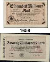 P A P I E R G E L D - N O T G E L D,Reichsbahn Berlin 2 Millionen Mark 20.8.1923 bis 500 Milliarden Mark 3.11.1923. Dazu Dresden, 500.000 Mark 11.8.1923 und Halle, 100 Millionen Mark 26.9.1923. Müller/Geiger/Grabowski 002.c, 2 d, 3 c, 9 a, 9 d, 10 b(3), 11 a, 13 c, 13 d(2), 14 c, 14 d(2), 14 e, 15 d, 15 e, 18 c, 19 e, 19 h, 28 e, 005.1, 010.3 b. LOT. 24 Scheine.