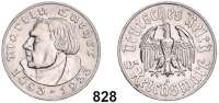 R E I C H S M Ü N Z E N,Drittes Reich  5 Reichsmark 1933 A.  Jaeger 353.  Luther.