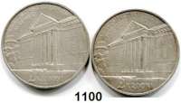 AUSLÄNDISCHE MÜNZEN,Estland  2 Krooni 1932.  300 Jahre Universität Tartu (Dorpat).  Schön 20.  KM 13.  LOT. 2 Stück.