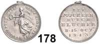 Deutsche Münzen und Medaillen,Preußen, Königreich Friedrich Wilhelm III. 1797 - 1840 Silbermedaille 1813 (Loos) 