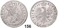 Deutsche Münzen und Medaillen,Brandenburg - Preußen Friedrich III. (I.) 1688 - 1701 (1713) 18 Gröscher 1699 S-D, Königsberg.   6,24 g.  v. S. 752 d.