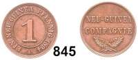 Besetzte Gebiete  -  Kolonien  -  Danzig,Deutsch - Neuguinea  1 Pfennig 1894 A.  Jaeger 701.